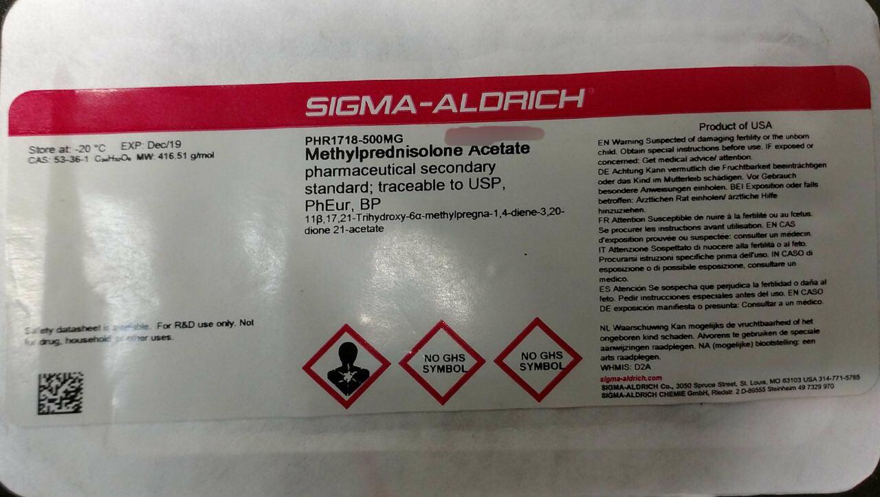 Methylprednisolone acetate